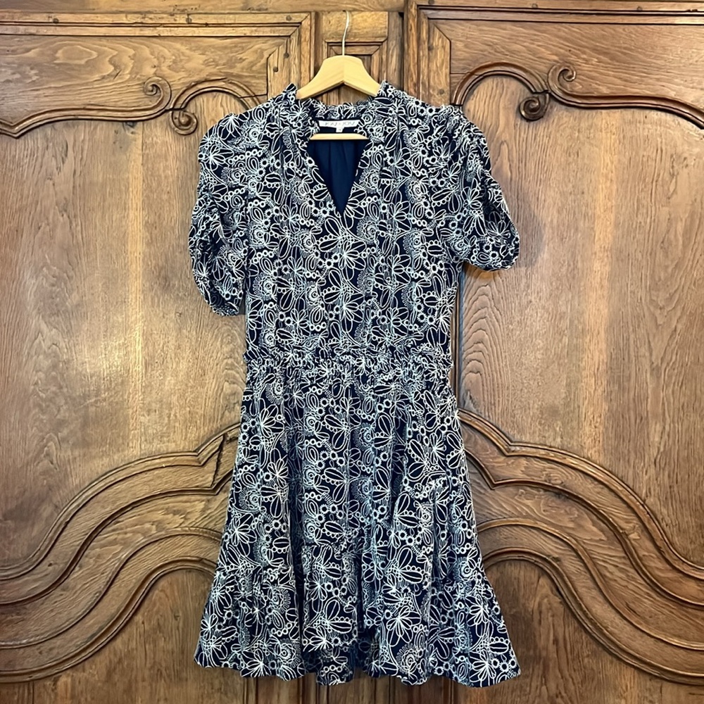 JOY JOY MARITIME ELEGANCE EMBROIDERED DRESS - Picture 7 of 15